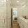 a bathroom with a glass shower